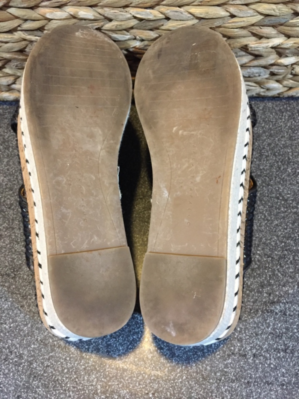 Zara Trafaluc Black Woven Platform Sandals - Picture 15 of 15